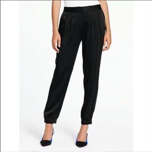 Kate Space Satin Clinch Jogger Pants